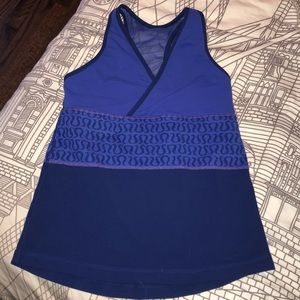 Lululemon Cross Front Racerback with Mesh sz 8